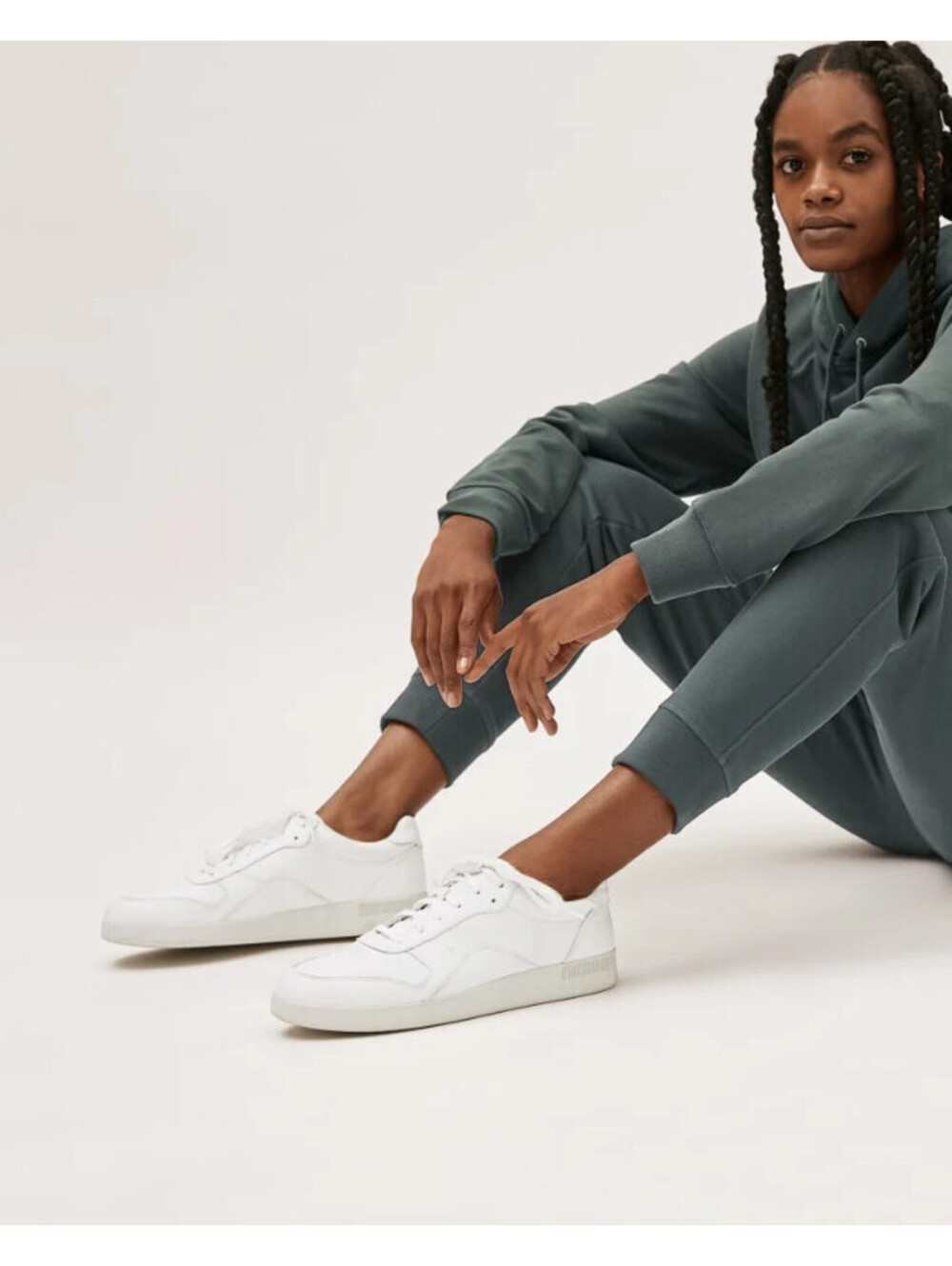 Everlane The Court Sneakers, SZ 6.5, $148 Retai, New without Box, S2